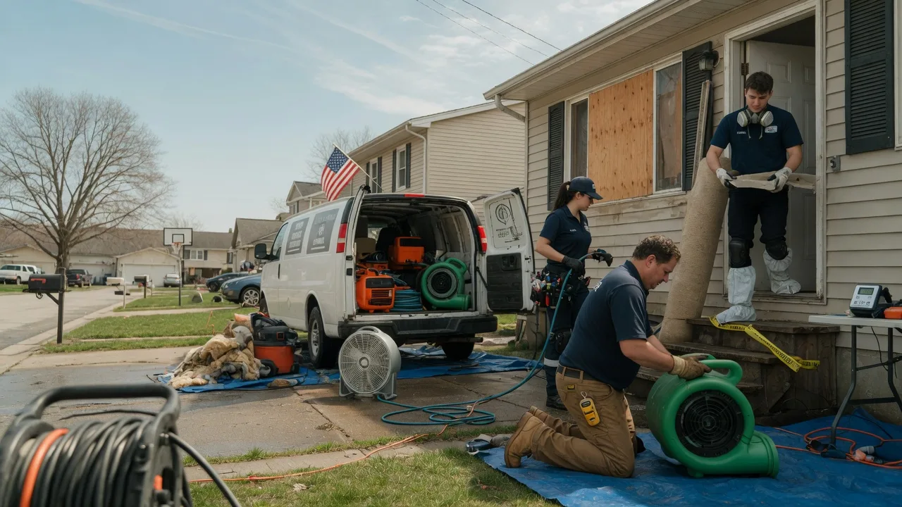 Water Damage Restoration in Sheridan, AR near me